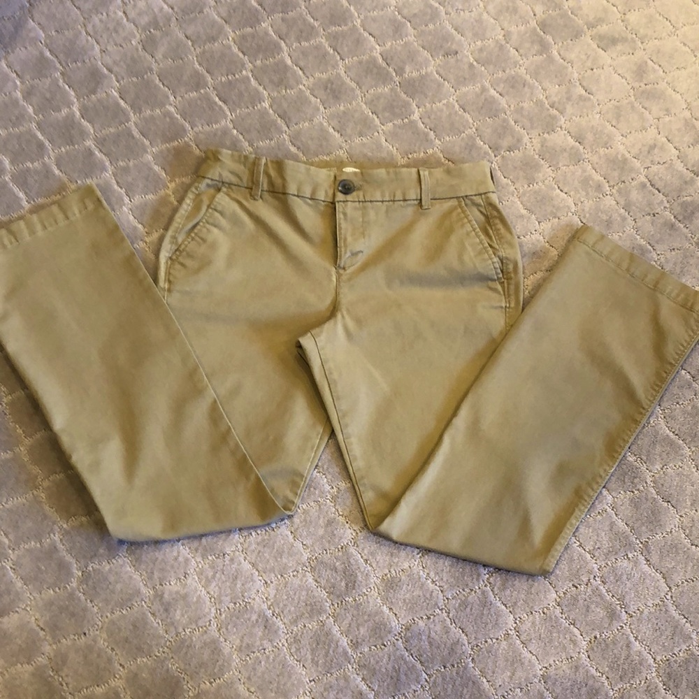 Old Navy Boot-Cut Khaki Pants